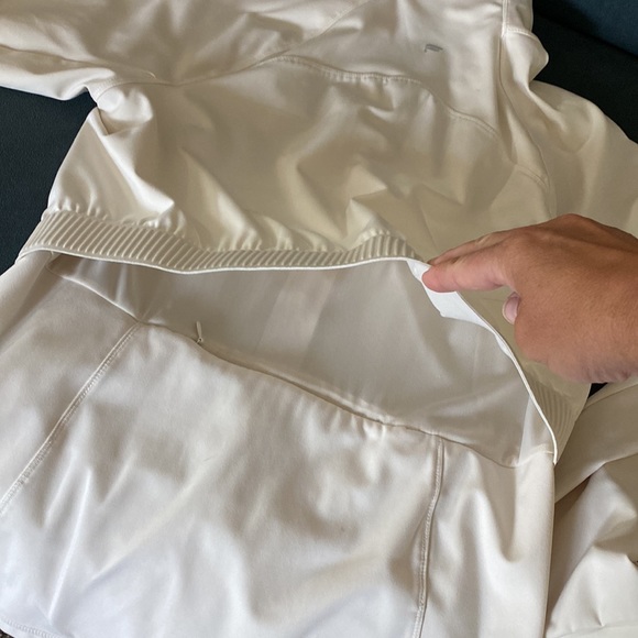 Fabletics Cream Zip Up - Picture 5 of 5